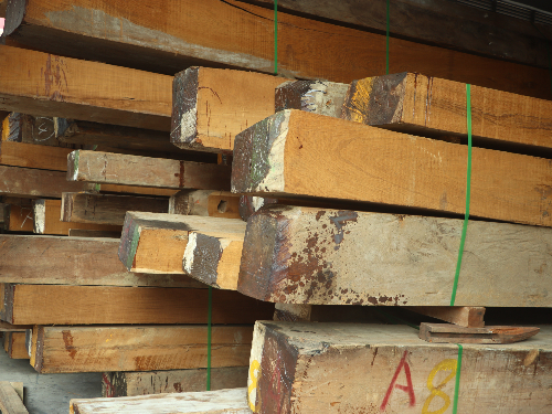 緬甸柚木油鋸方料 緬甸柚木油鋸方料